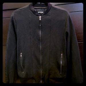 Prada Men’s Black Plaque Jacket